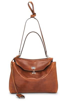 Balenciaga TASCHE RODEO in Tan Cowboy - Brown. Size all. von Balenciaga