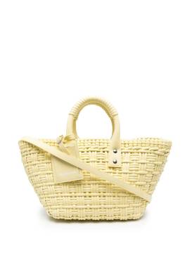 Balenciaga XS Bistro Basket Handtasche - Gelb von Balenciaga