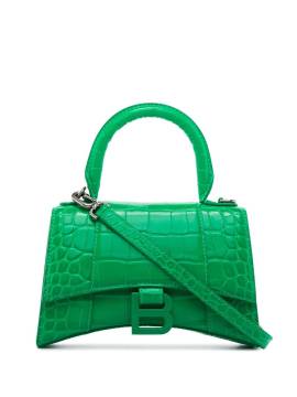 Balenciaga XS Hourglass Handtasche - Grün von Balenciaga