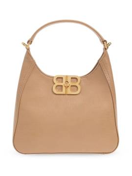 Balenciaga Handtasche mit Logo-Schild - Nude von Balenciaga