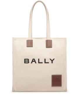 Bally Akelei Shopper mit Logo-Print - Nude von Bally