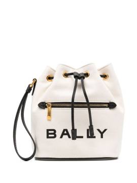 Bally Bar Canvas-Beuteltasche - Weiß von Bally