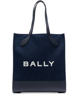 Bally Bar Keep On Twill Shopper - Blau von Bally