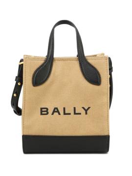 Bally Bar Shopper mit Logo-Print - Nude von Bally
