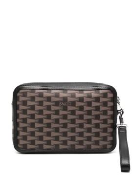 Bally Gemusterte Clutch - Braun von Bally