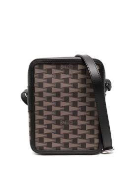 Bally Gemusterte Schultertasche - Braun von Bally