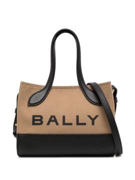 Bally Handtasche in Colour-Block-Optik - Braun von Bally