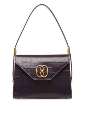 Bally Handtasche mit Kroko-Wirkung - Violett von Bally