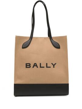 Bally Handtasche mit Logo-Print - Braun von Bally