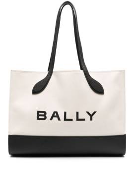 Bally Keep On Shopper mit Logo-Stempel - Nude von Bally