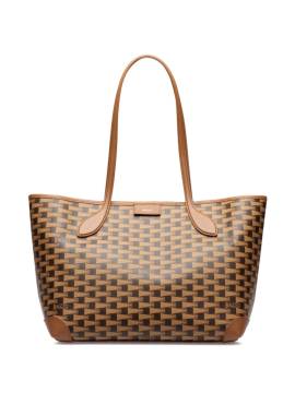 Bally Handtasche mit grafischem Print - Braun von Bally