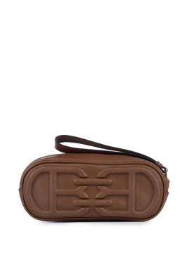 Bally Clutch mit Logo-Prägung - Braun von Bally