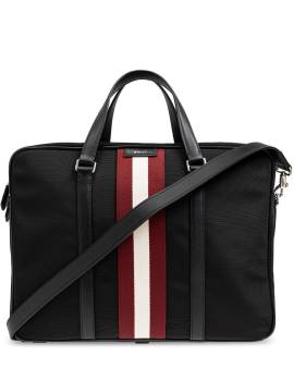 Bally Laptoptasche mit Streifendetail - Schwarz von Bally