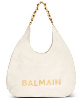 Balmain 1945 Soft Hobo Schultertasche - Weiß von Balmain