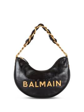 Balmain 1945 Soft Moon Schultertasche - Schwarz von Balmain