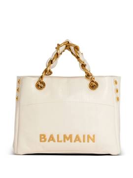 Balmain 1945 Soft Small Schultertasche - Weiß von Balmain