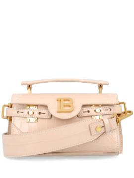 Balmain B-Buzz Schultertasche 19cm - Nude von Balmain