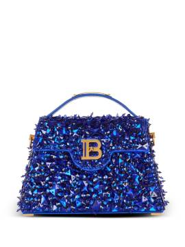 Balmain B-Buzz Dynastie Schultertasche - Blau von Balmain