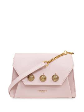 Balmain Embléme Schultertasche - Rosa von Balmain