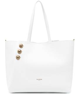 Balmain Emblème Schultertasche - Weiß von Balmain