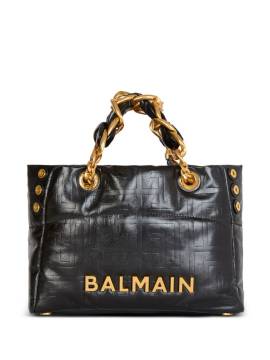 Balmain Kleine 1945 Handtasche aus weichem Leder - Schwarz von Balmain