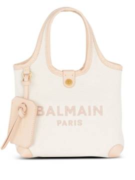 Balmain Mini B-Army Grocery Handtasche - Nude von Balmain