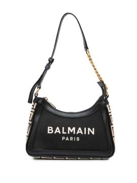 Balmain Pre-Owned 2023-2024 Canvas B-Army Logo Schultertasche - Schwarz von Balmain