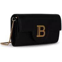 Balmain Shopper - B-Buzz' Black Leather Crossbody Bag - Gr. unisize - in Schwarz - für Damen von Balmain