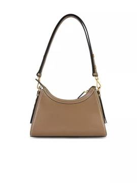 Balmain Shopper - Hobo B-Buzz' Beige Leather Bag - Gr. unisize - in Braun - für Damen von Balmain