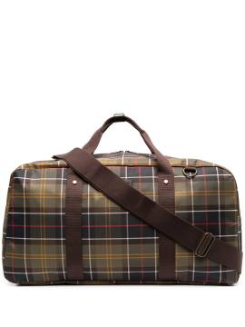 Barbour Karierte Reisetasche - Grün von Barbour