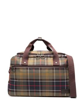 Barbour Torridon Reisetasche mit Schottenkaro - Grün von Barbour