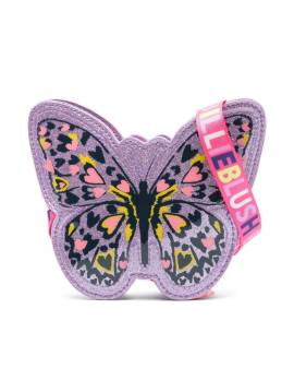 Billieblush Schultertasche mit Schmetterling-Print - Violett von Billieblush