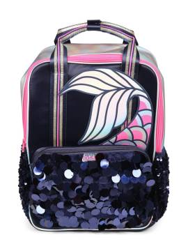 Billieblush Rucksack mit Pailletten - Blau von Billieblush