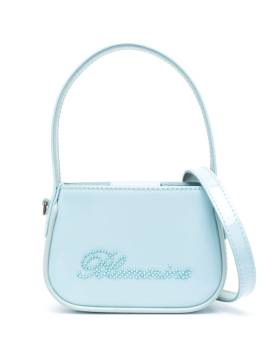 Blumarine Handtasche mit Logo-Detail - Blau von Blumarine