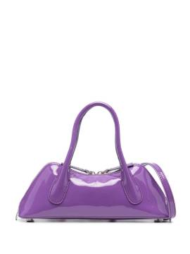 Blumarine Handtasche mit Logo-Prägung - Violett von Blumarine