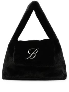 Blumarine Handtasche mit Logo - Schwarz von Blumarine
