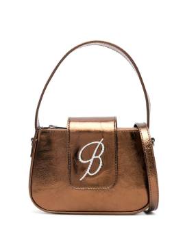Blumarine Handtasche mit metallischem Finish - Braun von Blumarine