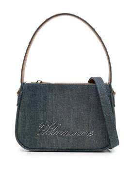 Blumarine Mini-Tasche mit Logo - Blau von Blumarine