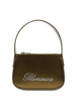 Blumarine Mini-Tasche mit Logo - Grün von Blumarine