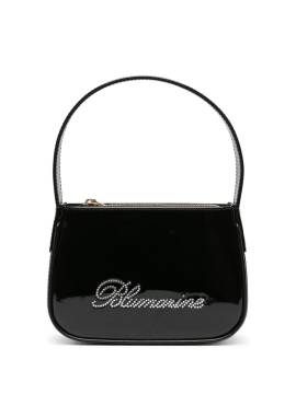 Blumarine Schultertasche mit Strass - Schwarz von Blumarine