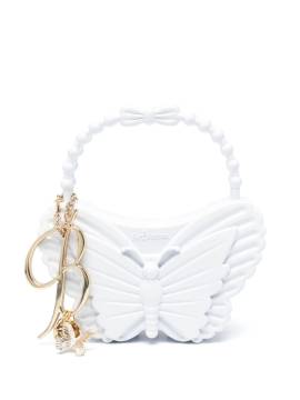 Blumarine x forBitches Handtasche mit Schmetterlingsform - Weiß von Blumarine