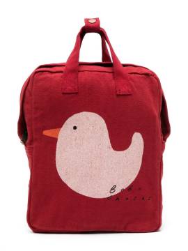 Bobo Choses Rucksack mit Vogel-Print - Rot von Bobo Choses