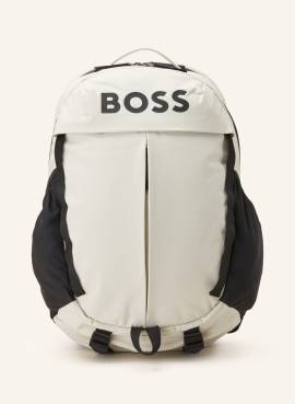 Boss Rucksack Stormy Mit Laptop-Fach weiss von Boss