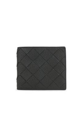Bottega Veneta Bi-fold Wallet With Coin Purse Intrecciato 20 Taurillon in Dark Green & Silver - Green. Size all. von Bottega Veneta