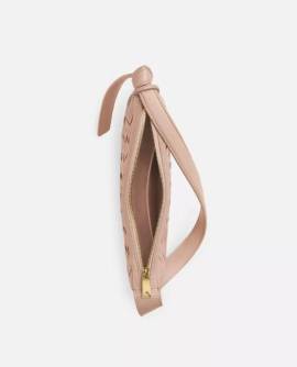 Bottega Veneta Crossbody Bags - Half Moon Leather Shoulder Bag - Gr. unisize - in Gold - für Damen von Bottega Veneta