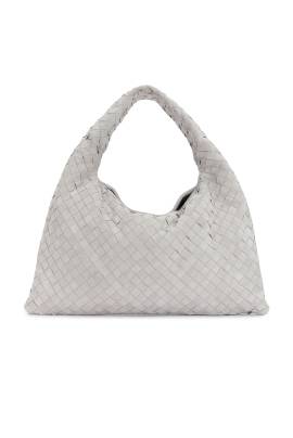 Bottega Veneta HANDTASCHEN SMALL HOP in Sterling & Muse Brass - Grey. Size all. von Bottega Veneta