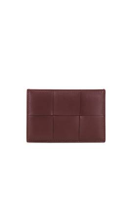 Bottega Veneta PORTEMONNAIE in Madder Brown & Gold - Brown. Size all. von Bottega Veneta