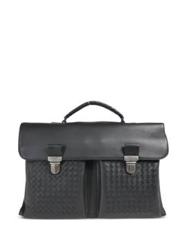 Bottega Veneta Pre-Owned 1990-2000s Intrecciato Aktentasche - Schwarz von Bottega Veneta