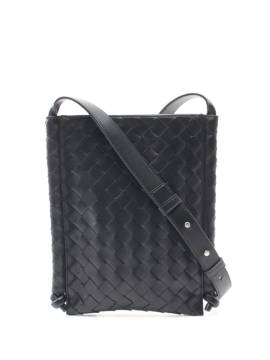 Bottega Veneta Pre-Owned 2000s Intrecciato Schultertasche - Schwarz von Bottega Veneta