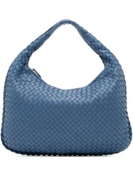 Bottega Veneta Pre-Owned 2007 kleine Nappa Intrecciato Veneta Hobo-Tasche - Blau von Bottega Veneta